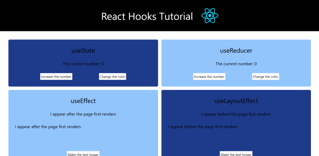 react hooks website